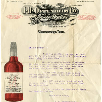 I. H. Oppenheim Co. Wholesale Liquor Dealers