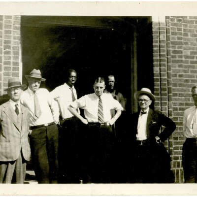 Employees of the Freight Office, Tennessee, Alabama and Georgia Railroad