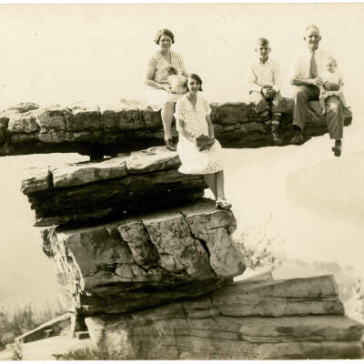 Family Photograph, Umbrella Rock