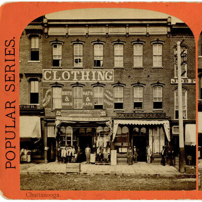 Popular Series, American Views, Market Street