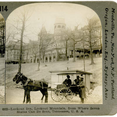 Lookout Inn, Lookout Mountain, from Where Seven States Can Be Seen