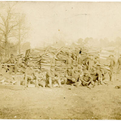 Camp Greenleaf Woodpile