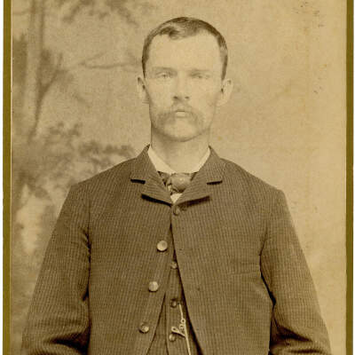 Man with Mustache, Trogden