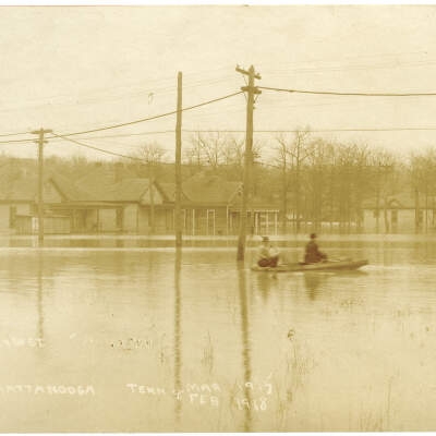 East 14th Street Flood, March 1917, February, 1918