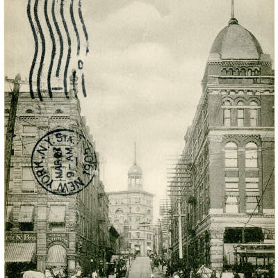 E. 8th. St. from Market