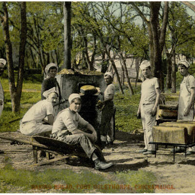 Baking Bread, Fort Oglethorpe, Chickamauga