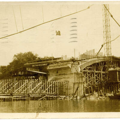 Chief John Ross Memorial Bridge Construction