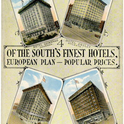 Hotel Ansley and Hotel Patten, J. B. Pound