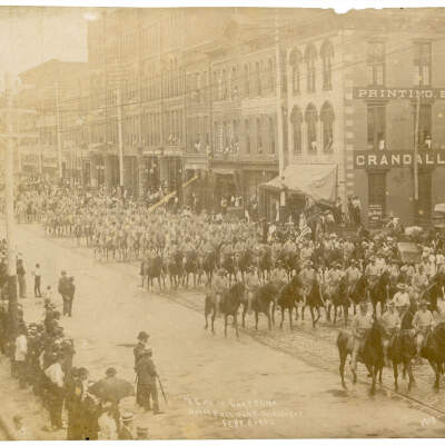7th Calvary Parade, President Theodore Roosevelt