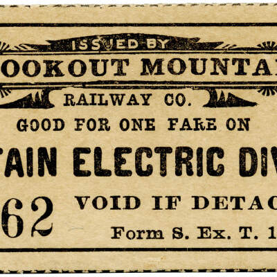 Lookout Mountain Railway, Co., Mountain Electric Division