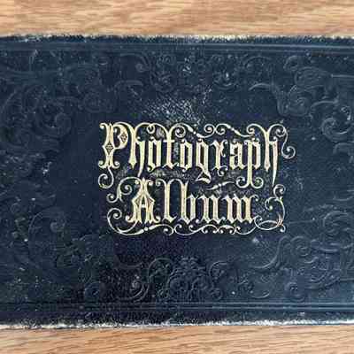 Photo and Autograph Book, 1862