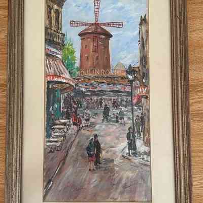 Moulin Rouge Painting