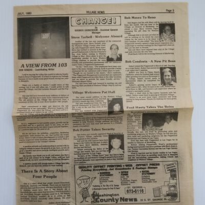 Village News July, 1983