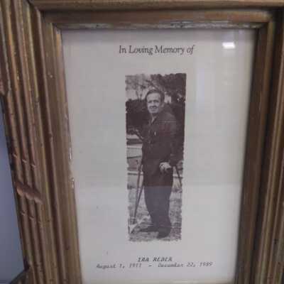 In Loving Memory Of Ira Reber