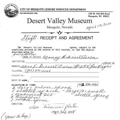 Plate, License