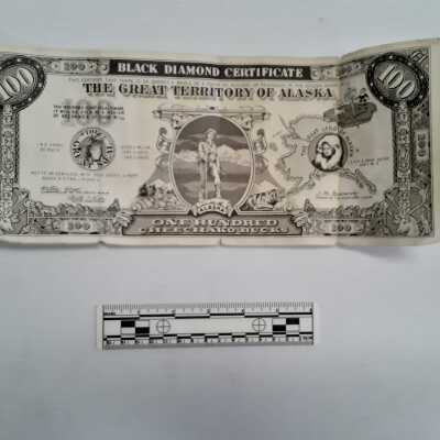 Black Diamond Certificate