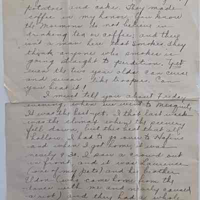 Teachers Old letter