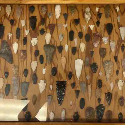 Lawrence's Native American Arrowhead Collection