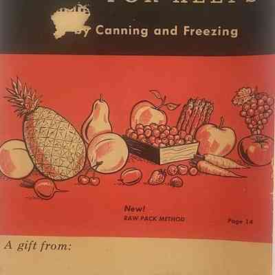 Canning & Freezing Pamphlet