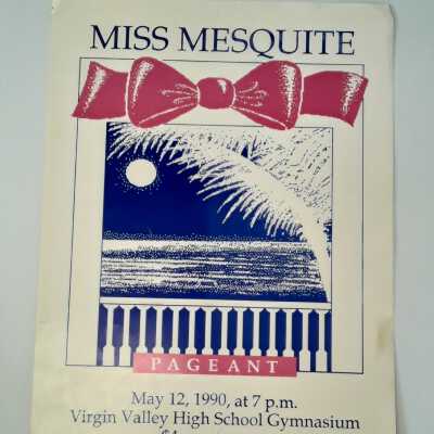 Miss Mesquite Pageant Poster