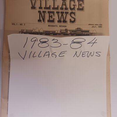 Village News 1983-1984