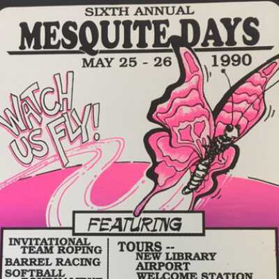 Mesquite Day Posters 1990