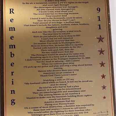 Remembering 911