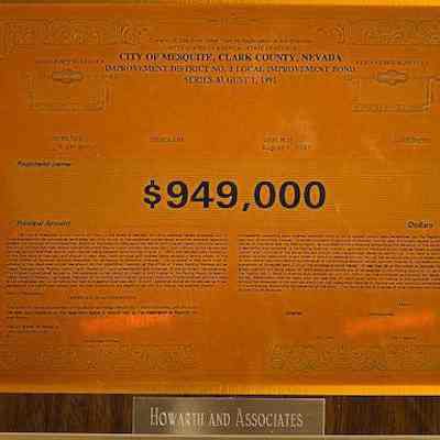 Howard and associates Plaque