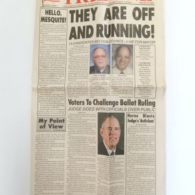 Mesquite Tribune Feb.12,2003