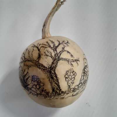 Carved Gourd