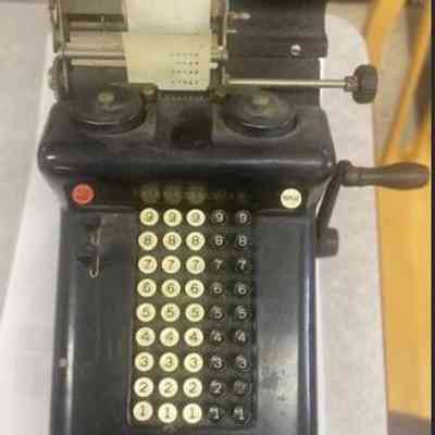 Old Adding Machine