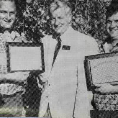 Joe Bowler and his older sons, Richard and Joey Photo 145