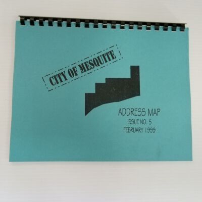 City of Mesquite Address Map 1999