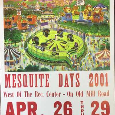 Mesquite Day Poster 2001