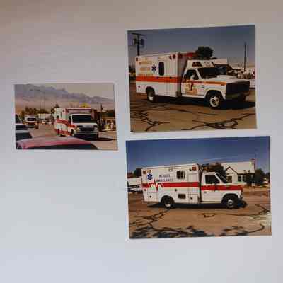 Ambulance in Mesquite Days Parade May 1997