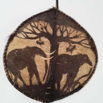 Maasai, Goat Skin Shield