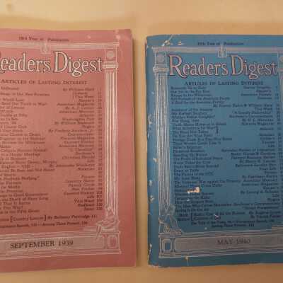 Readers Digest 18&19th Year Publication