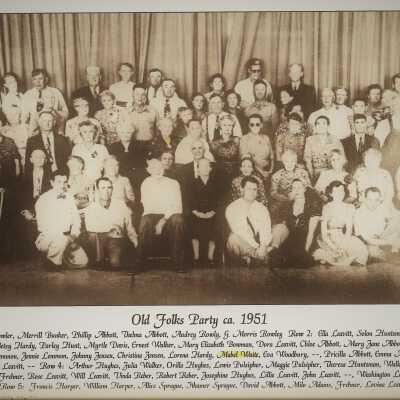 Old Folks Party: 1951
