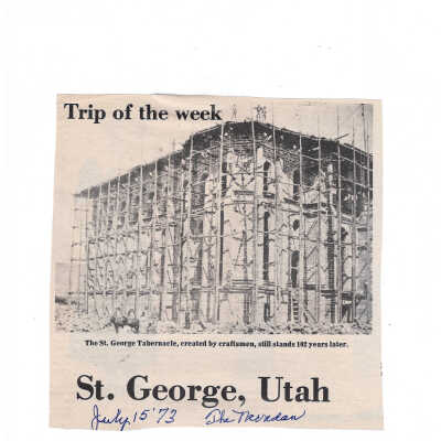 Local History of St George