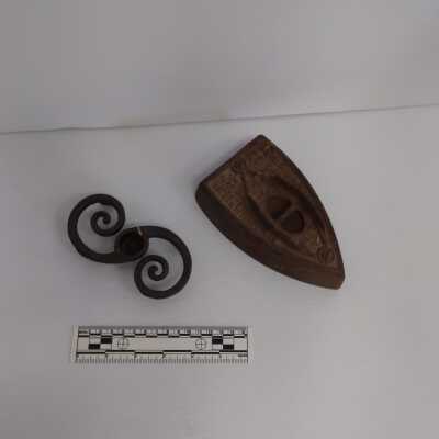 Reber Iron and Trivet