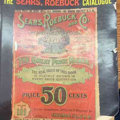 1902 edition o the SEARS ROEBUCK Catalogue