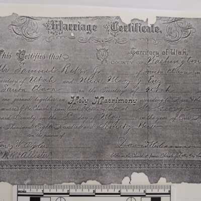 Marriage Certificate