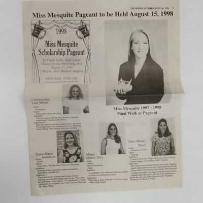 Miss Mesquite 1998