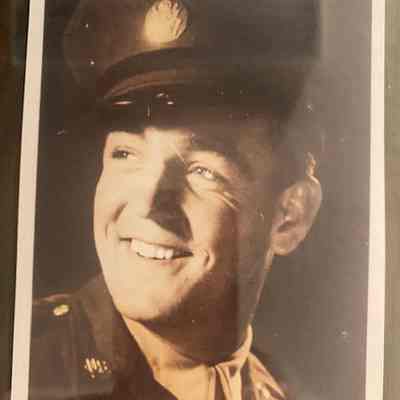 Melburn Jensen WWII photo circa 1942-1945