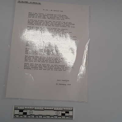 Poem- My Special Dad