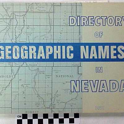 Directory of Geographic Names in Nevada