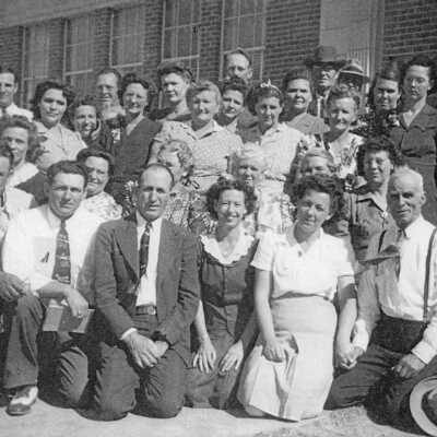 LDS Sunday School about 1930