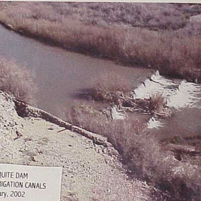 Mesquite Dam Circa January