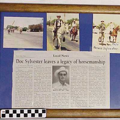 Horace Sylvester Collage and his Obituary