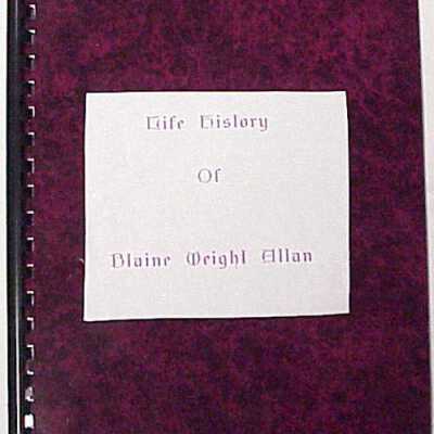 History of Blaine Weight Allen